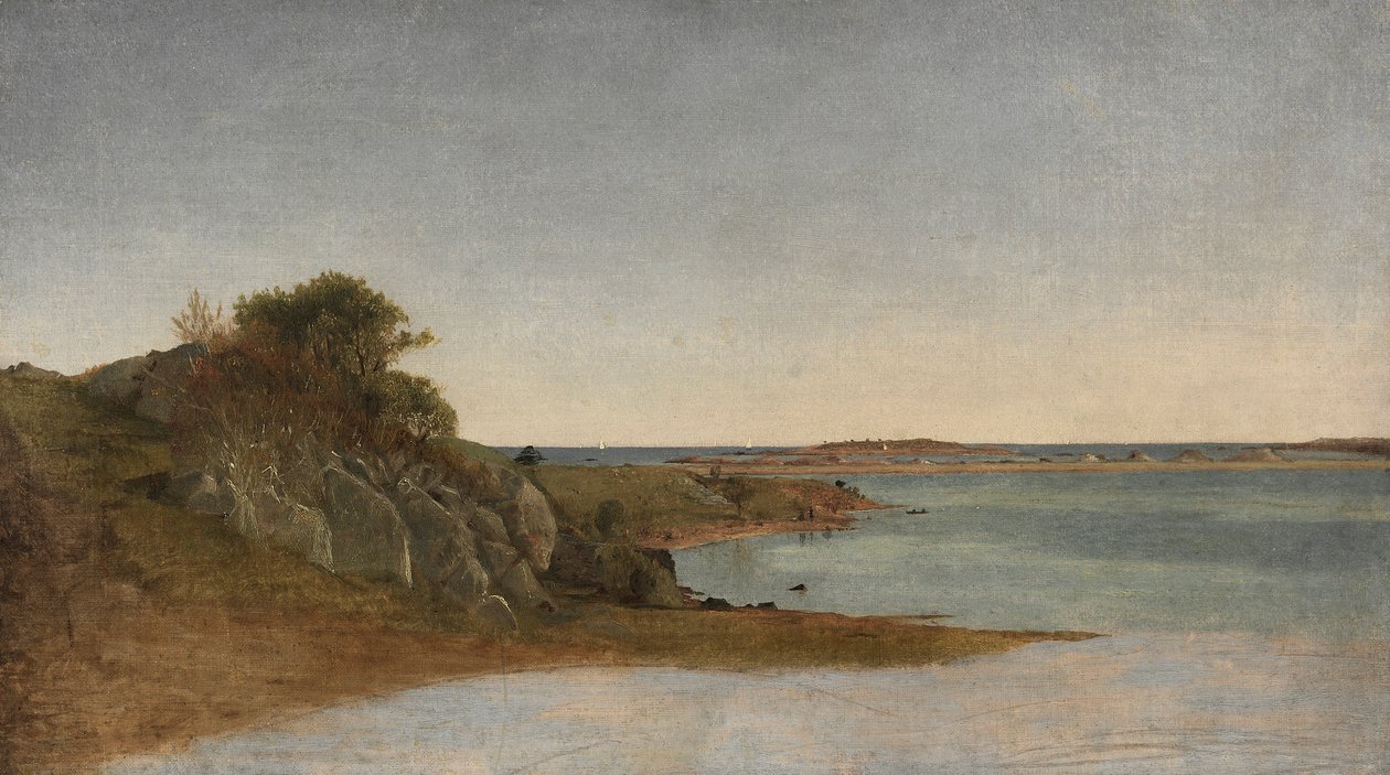 Udsigt nær Newport, 1860