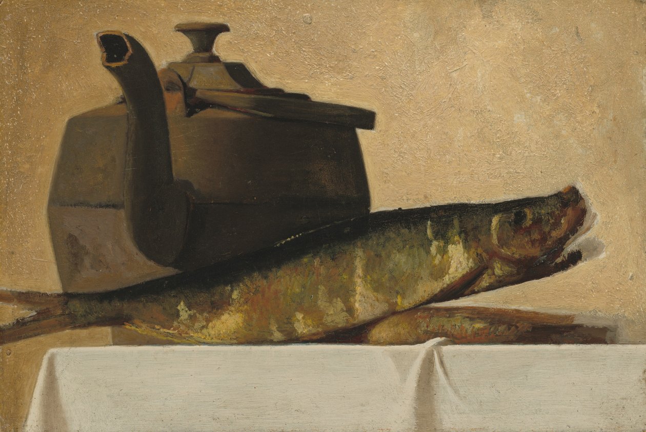 En engelsk morgenmad, ca. 1890