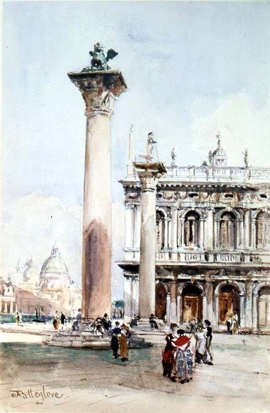 Piazzetta di San Marco, Venedig af John Fulleylove