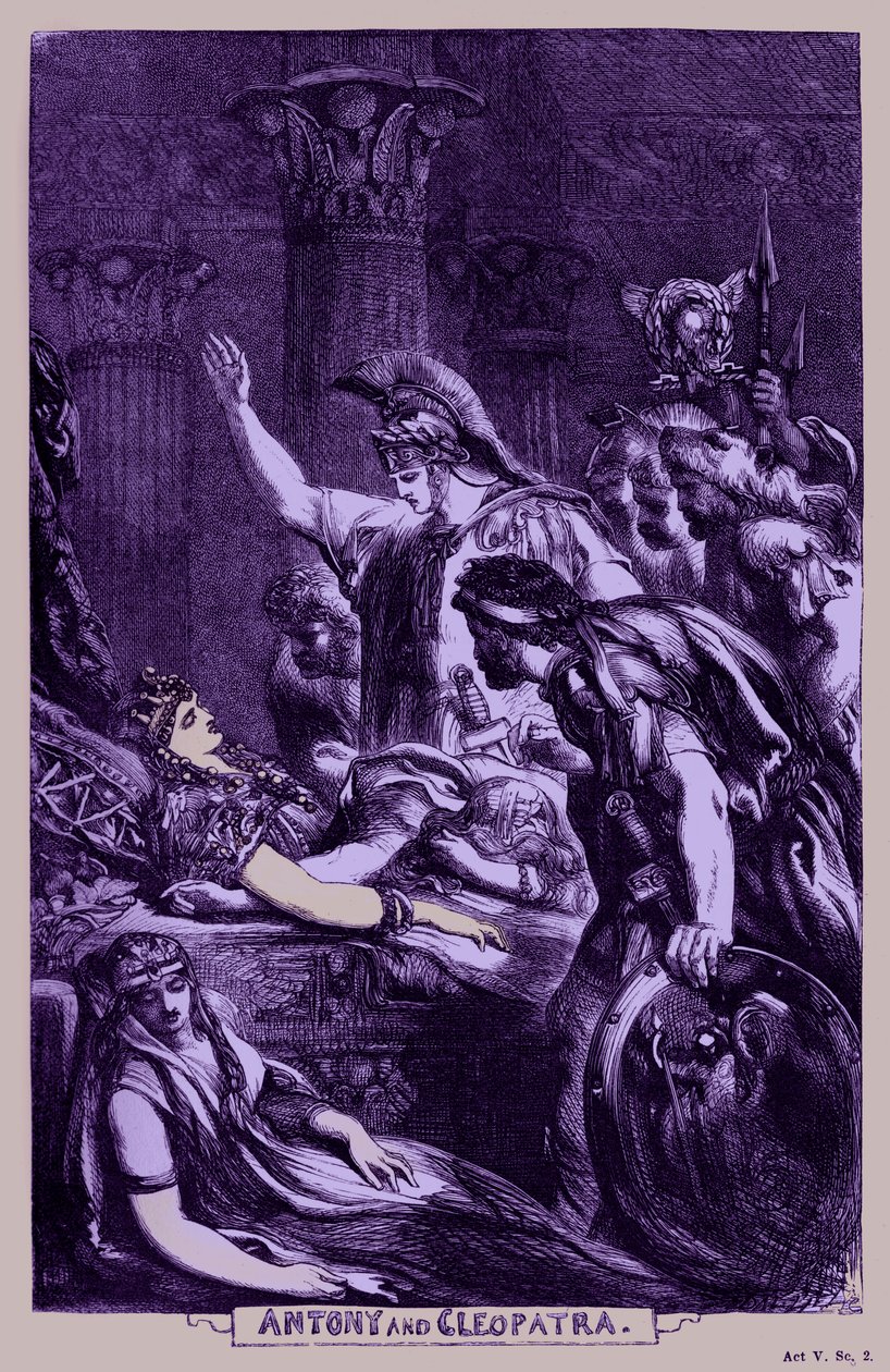 Antony og Cleopatra af John Gilbert