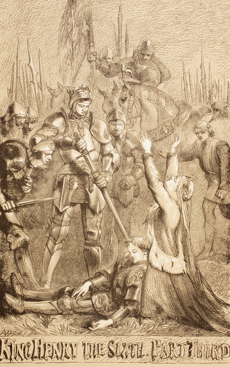 Henrik VI, del III, 1890 af John Gilbert