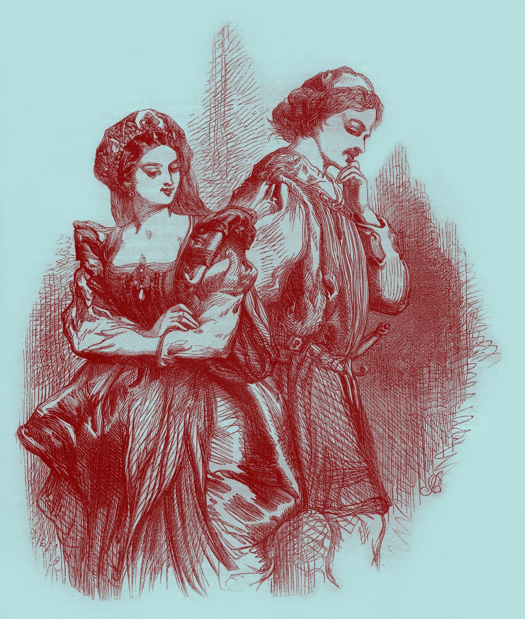 Much Ado about Nothing af William Shakespeare af John Gilbert
