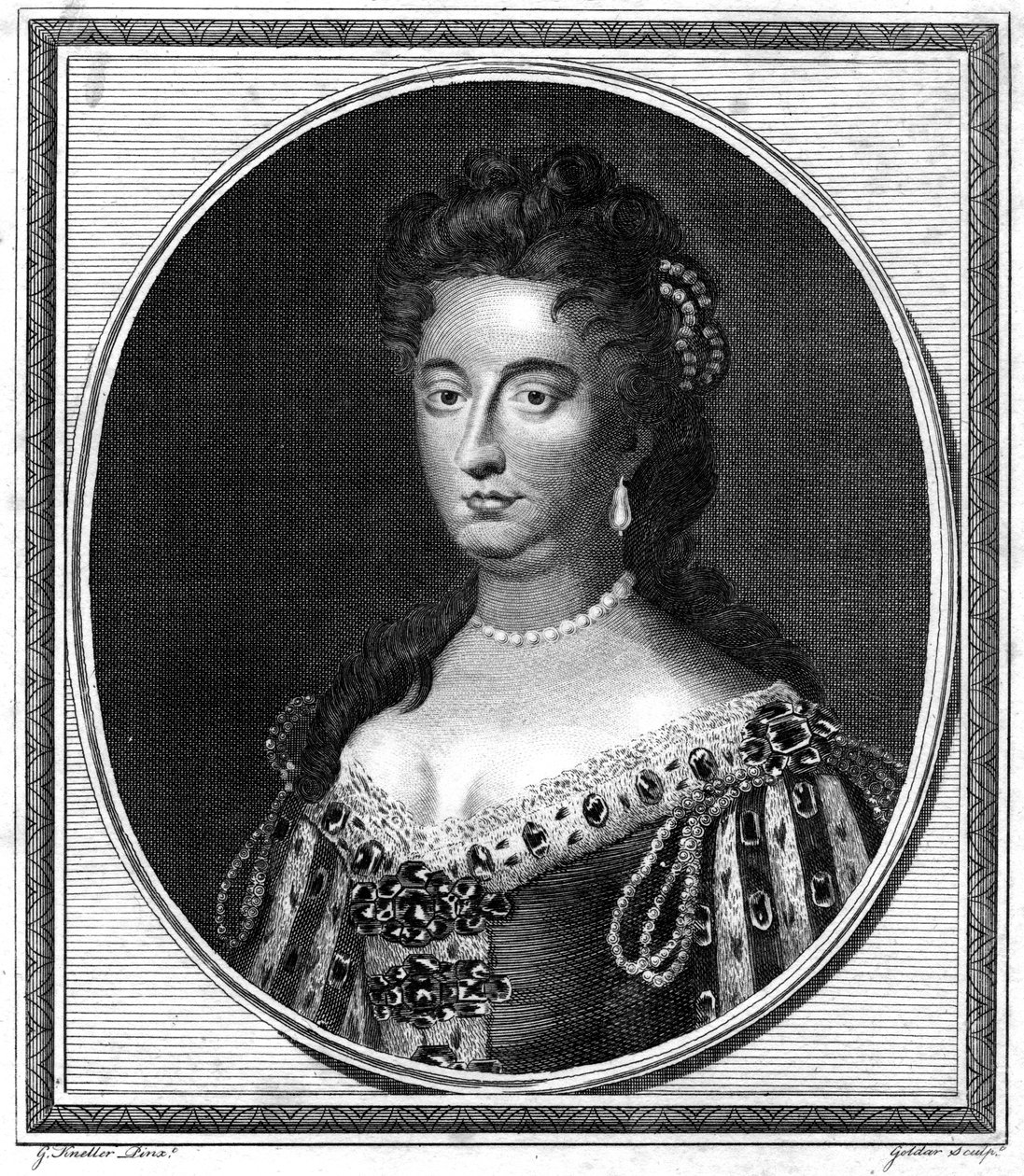 Dronning Mary II. af John Goldar