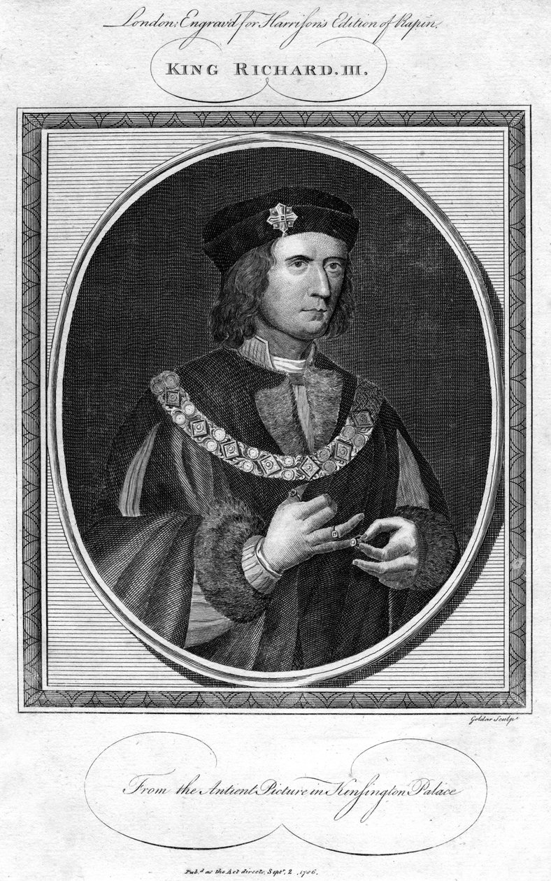 Richard III af England, 1786. af John Goldar