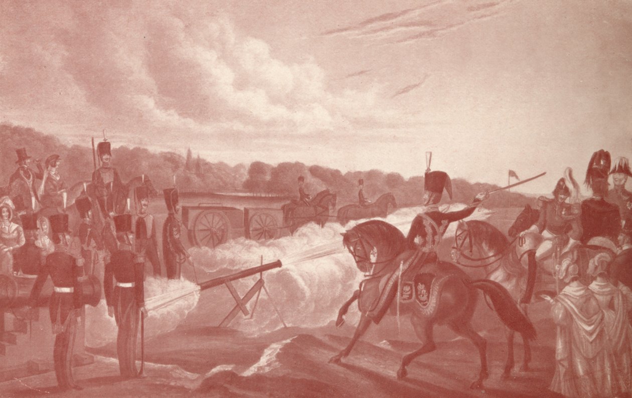 Raketøvelser i marsken, 1845 1909 af John Grant