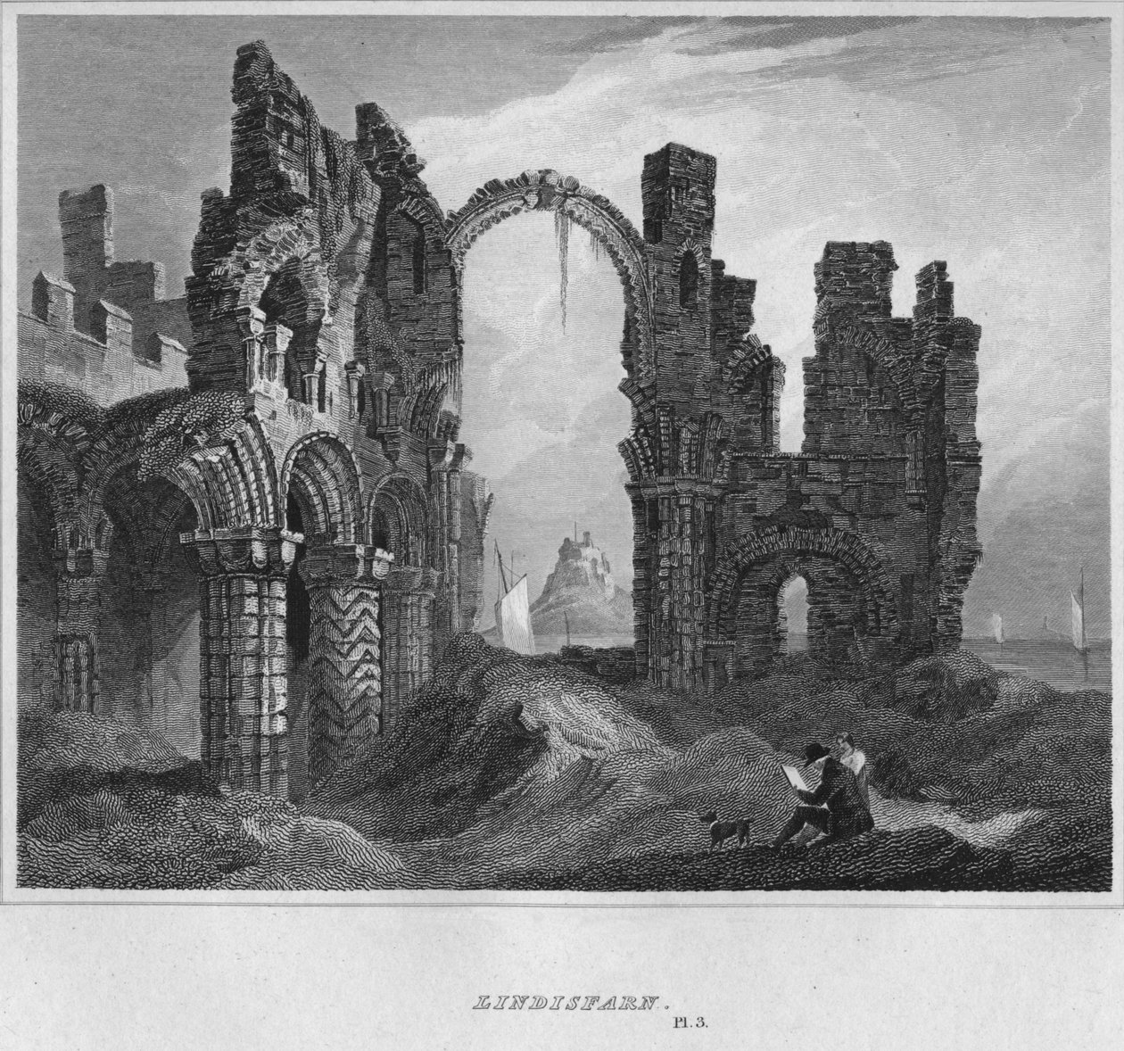 Lindisfarne, 1814 af John Greig