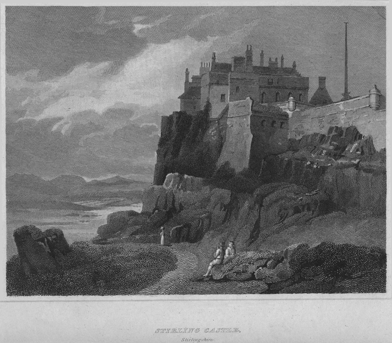 Stirling Castle, Stirlingshire, 1814 af John Greig