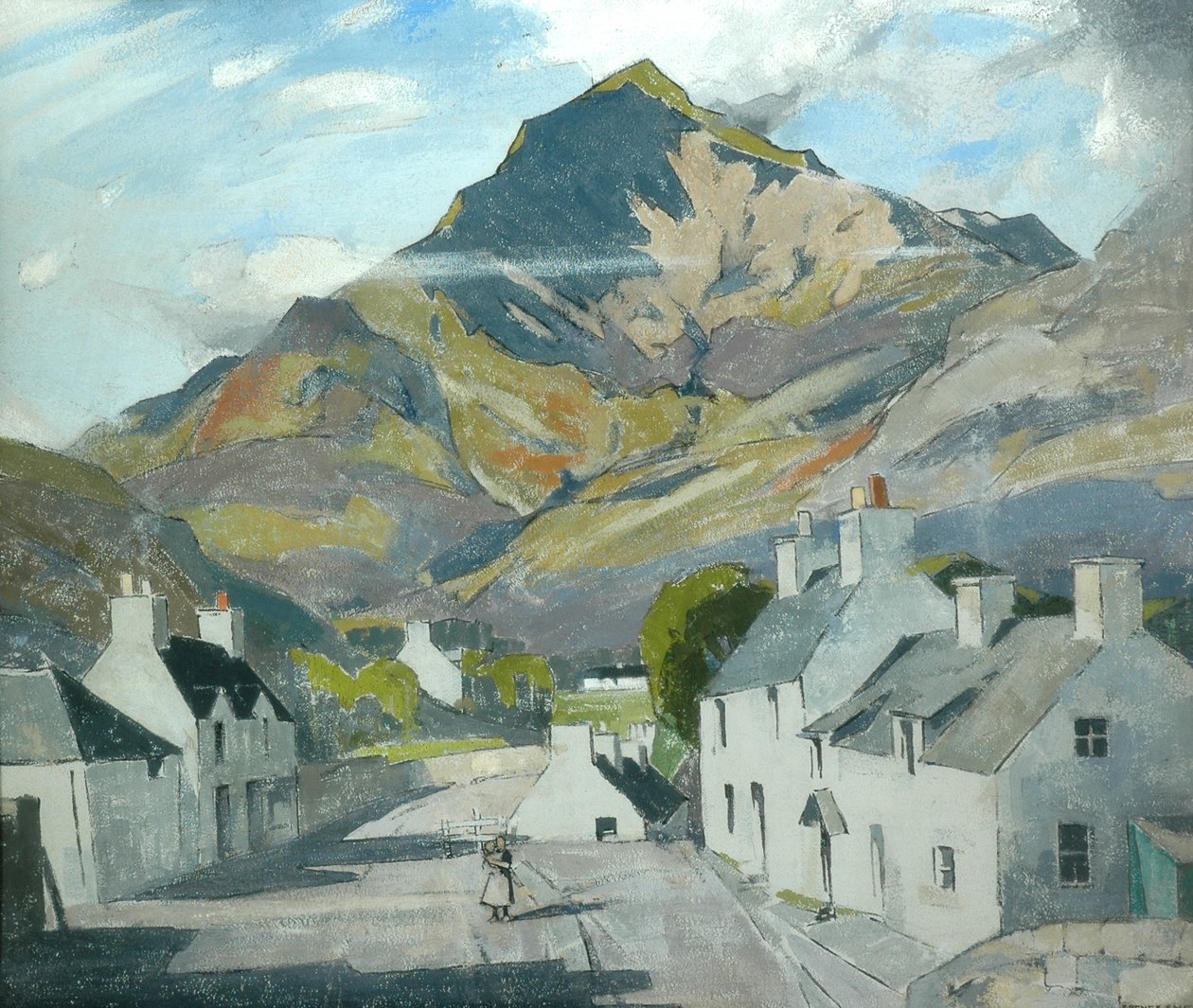 Ballachulish (olie på lærred) af John Guthrie Spence Smith