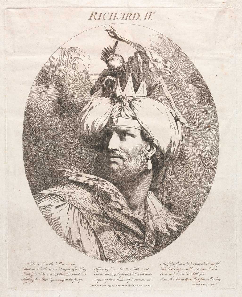 Richard II af John Hamilton Mortimer