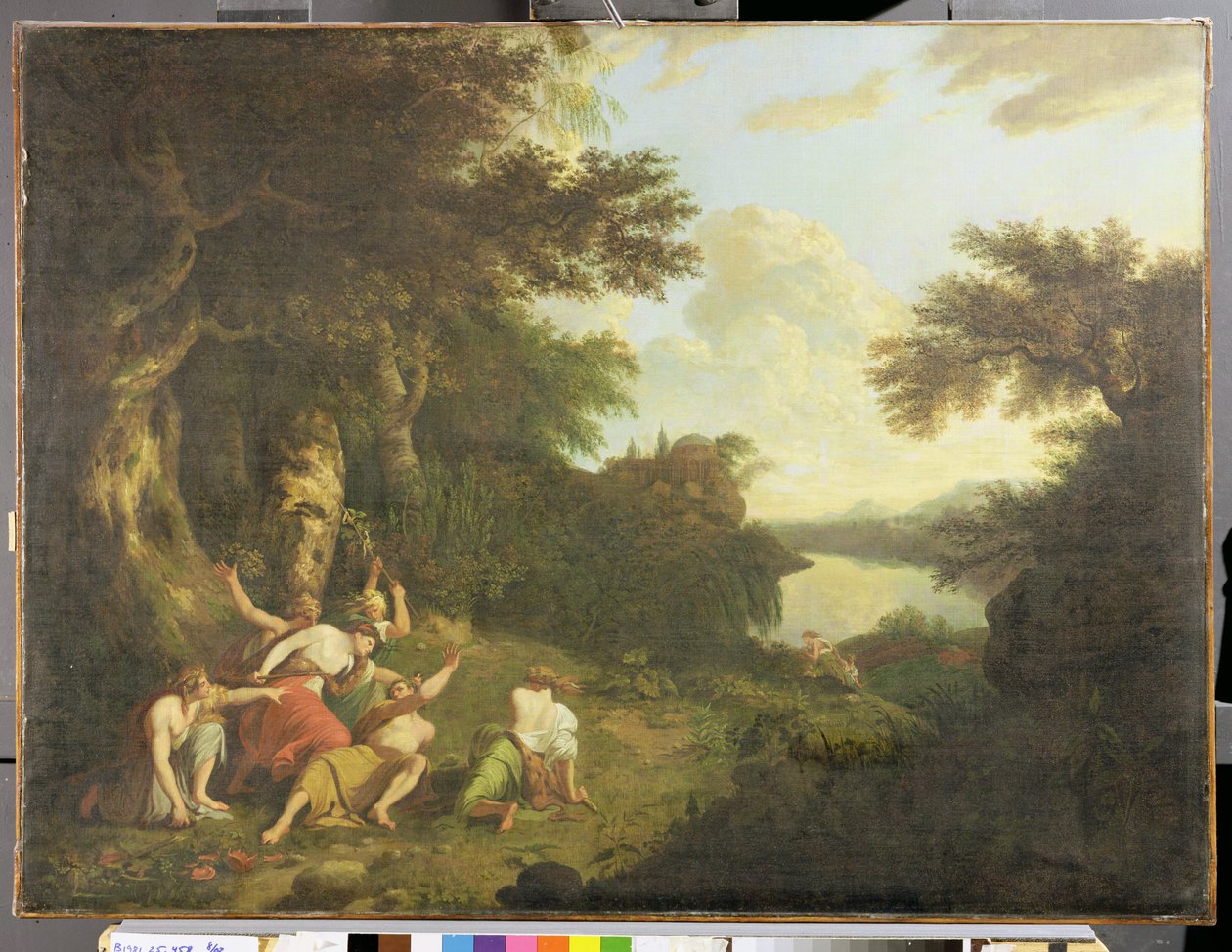Orfeus død, ca. 1770 af John Hamilton Mortimer