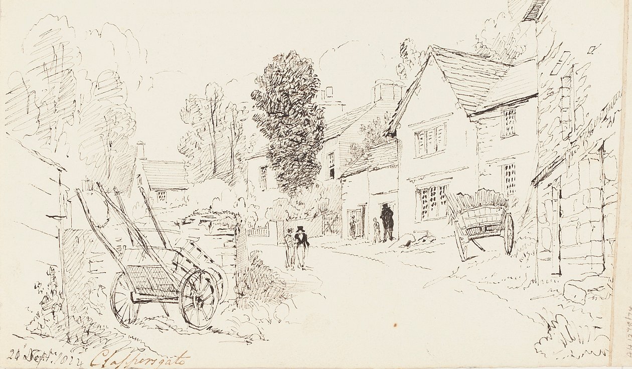Clappersgate, 1823 af John Harden