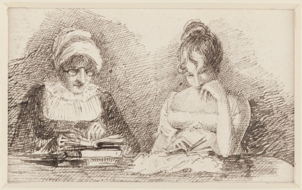 Jessy & fru H, 1806 af John Harden