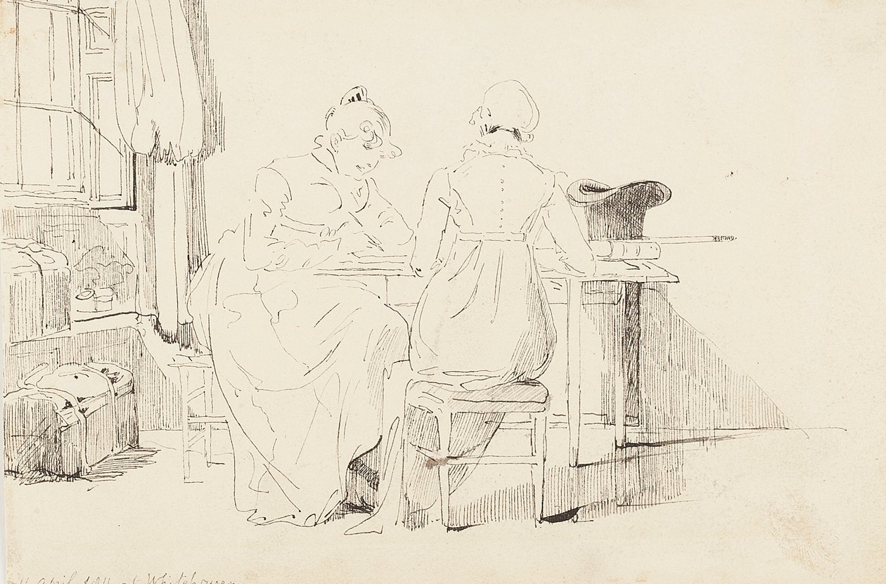 Venter ved Whitehaven, 1811 af John Harden