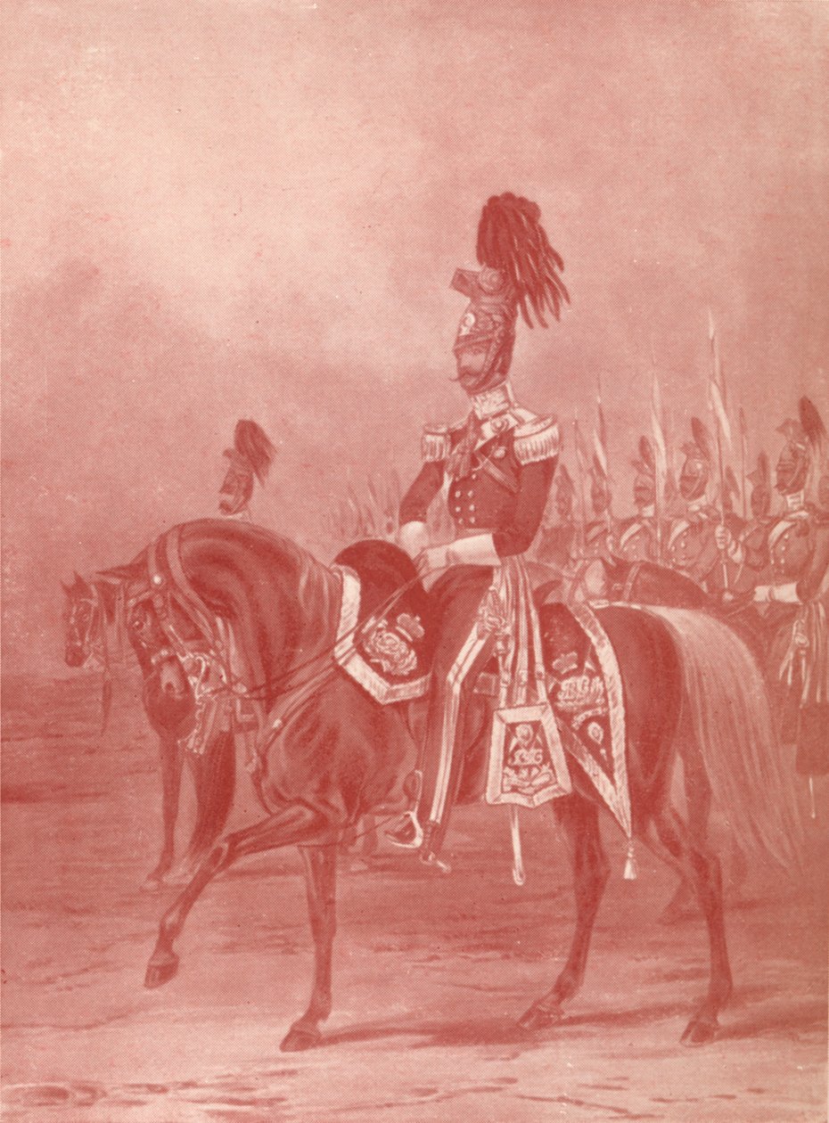 Officer, Bombay Lancers, c1820-1870, 1909 af John Harris Junior