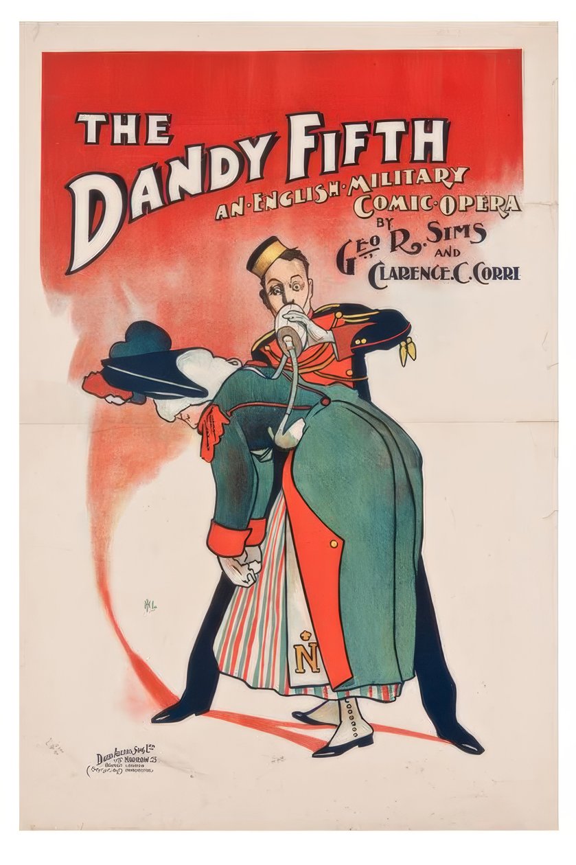 "The Dandy Fifth" / J. Hassall / Plakat, 1898 af John Hassall
