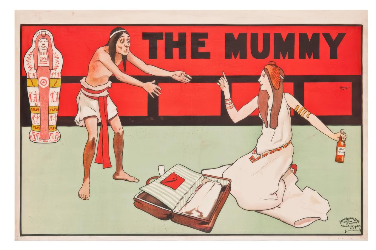 "Mumien" / J. Hassall / Plakat, 1896 af John Hassall