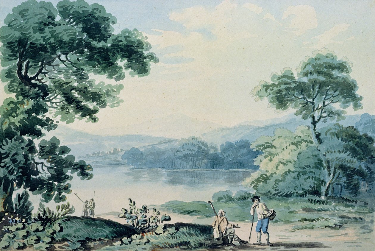 Udsigt nær Virginia, County Cavan af John Henry Campbell