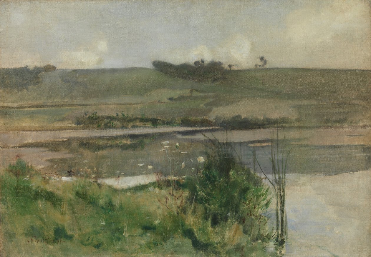 Arques-la-Bataille, ca. 1884. af John Henry Twachtman