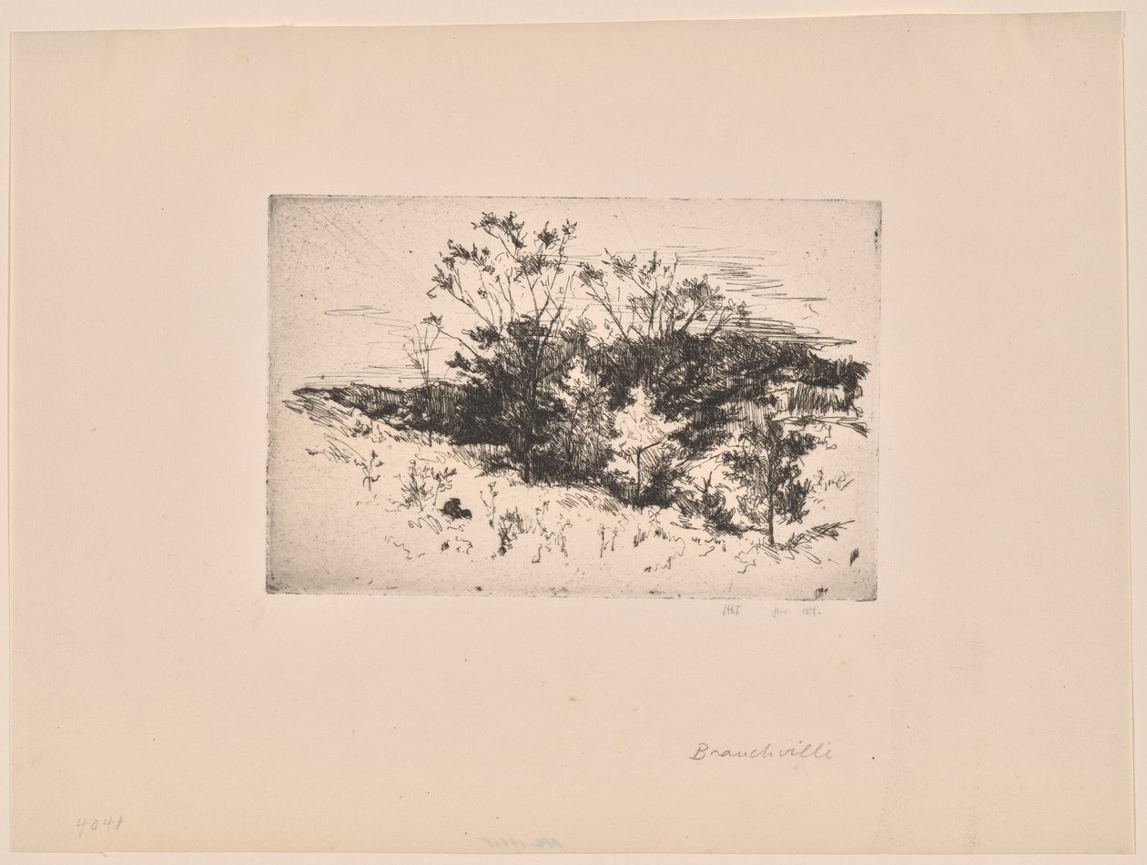 Efterårslandskab af John Henry Twachtman