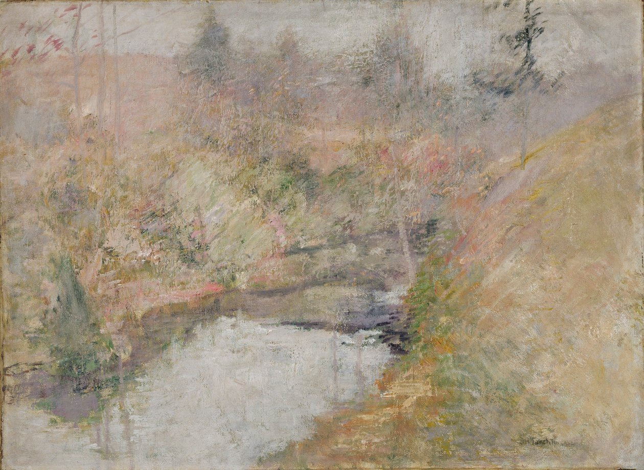 Hemlock Pool af John Henry Twachtman