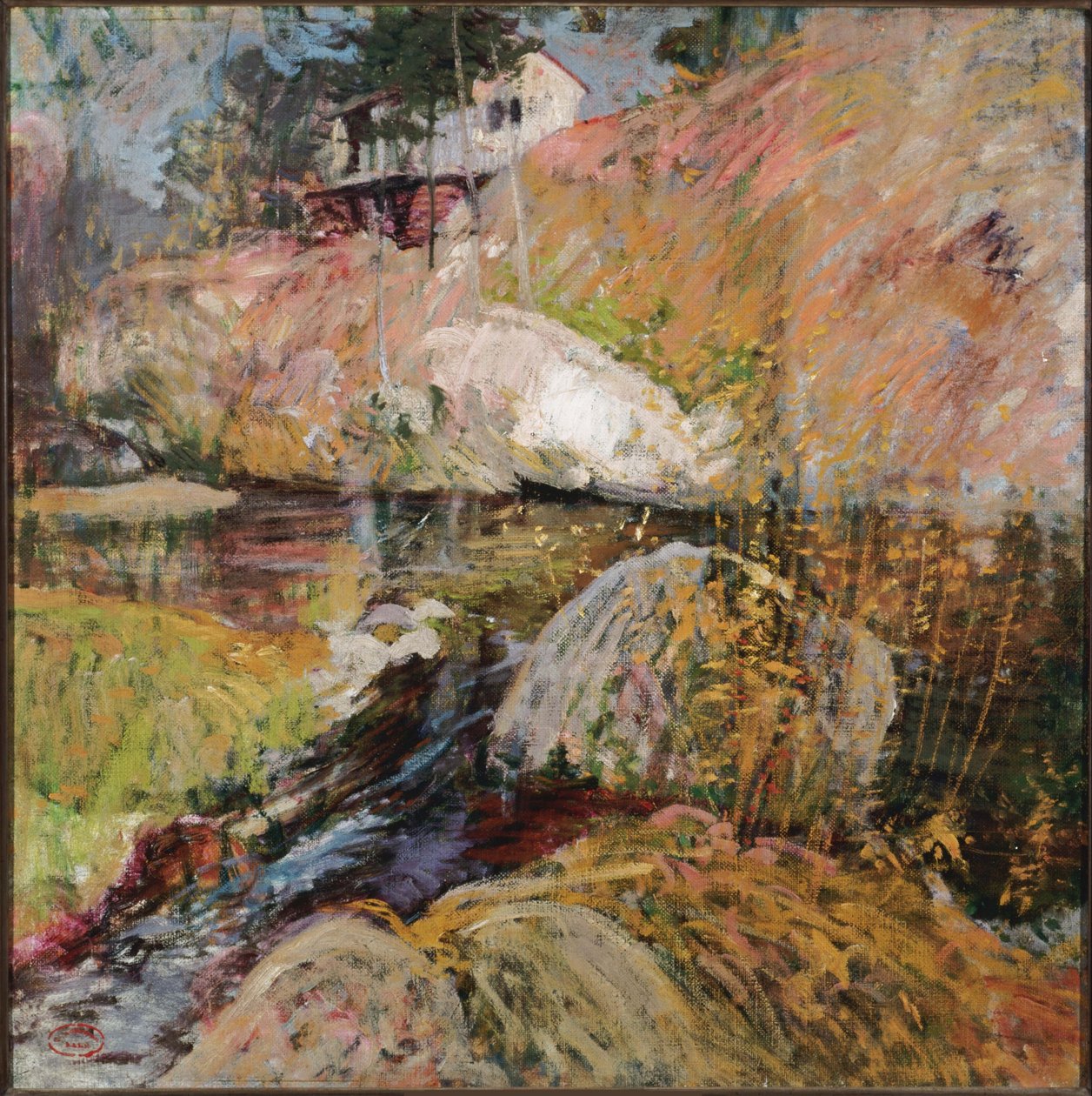 Mit sommerstudie af John Henry Twachtman