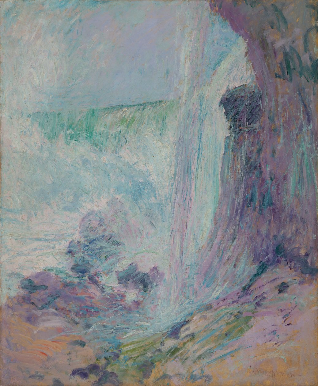 Niagara Falls, ca. 1894. af John Henry Twachtman