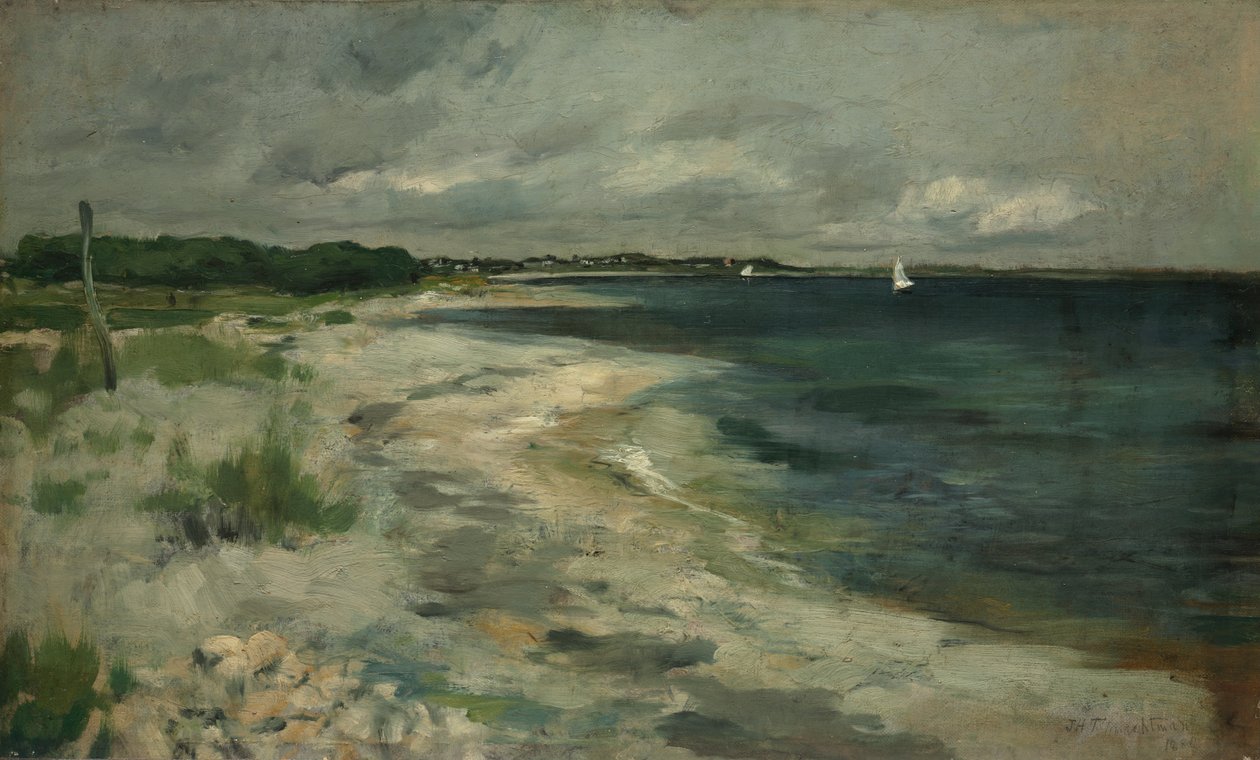 Stormskyer, 1880. af John Henry Twachtman