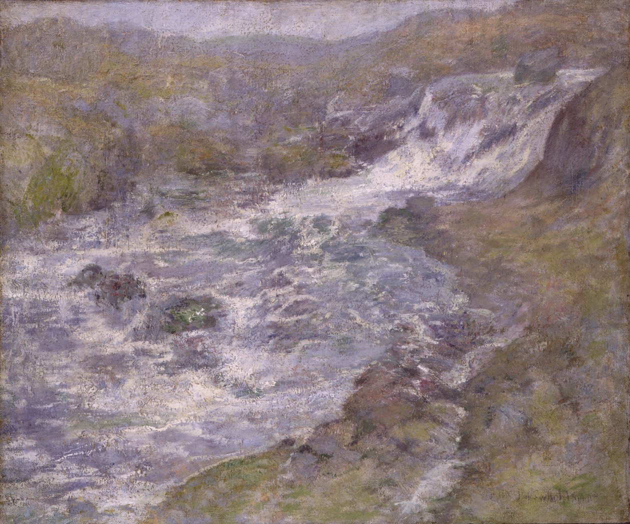 Torrenten, ca. 1900. af John Henry Twachtman
