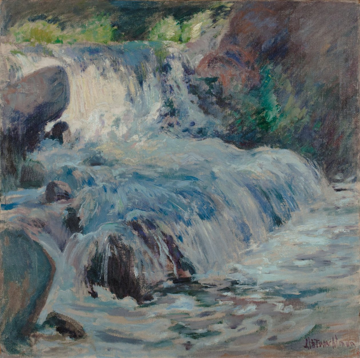 Vandfaldet af John Henry Twachtman