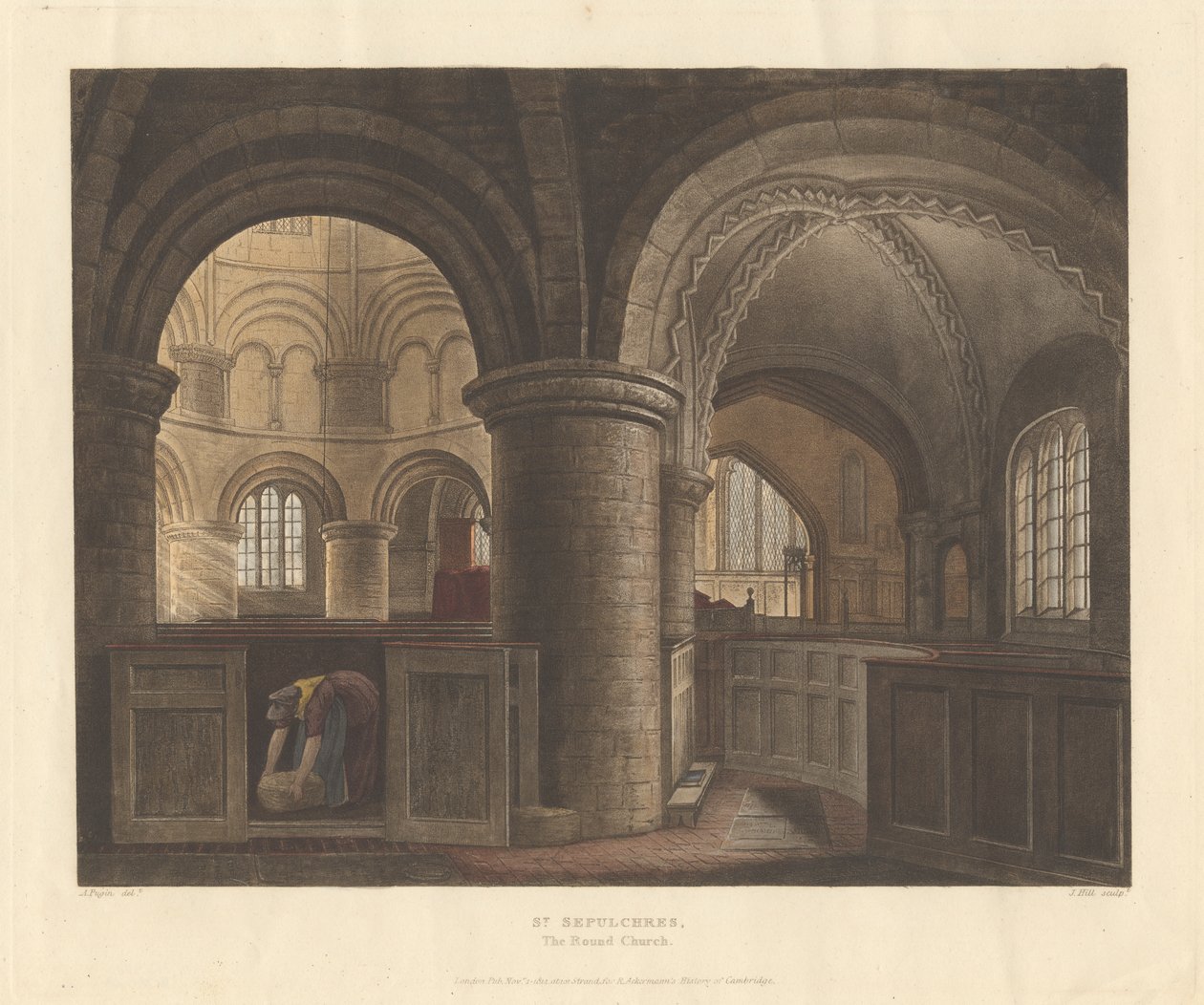 St. Gravene, Rundkirken af John Hill
