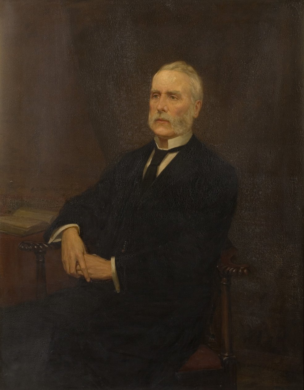 Portræt af John Hall af John Hodgson Campbell