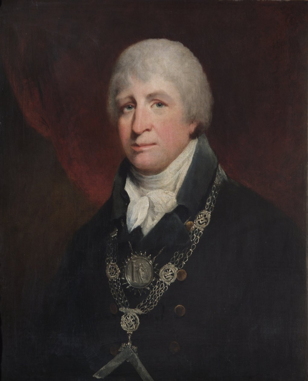 En tilbedende Mester, c.1780 af John Hoppner