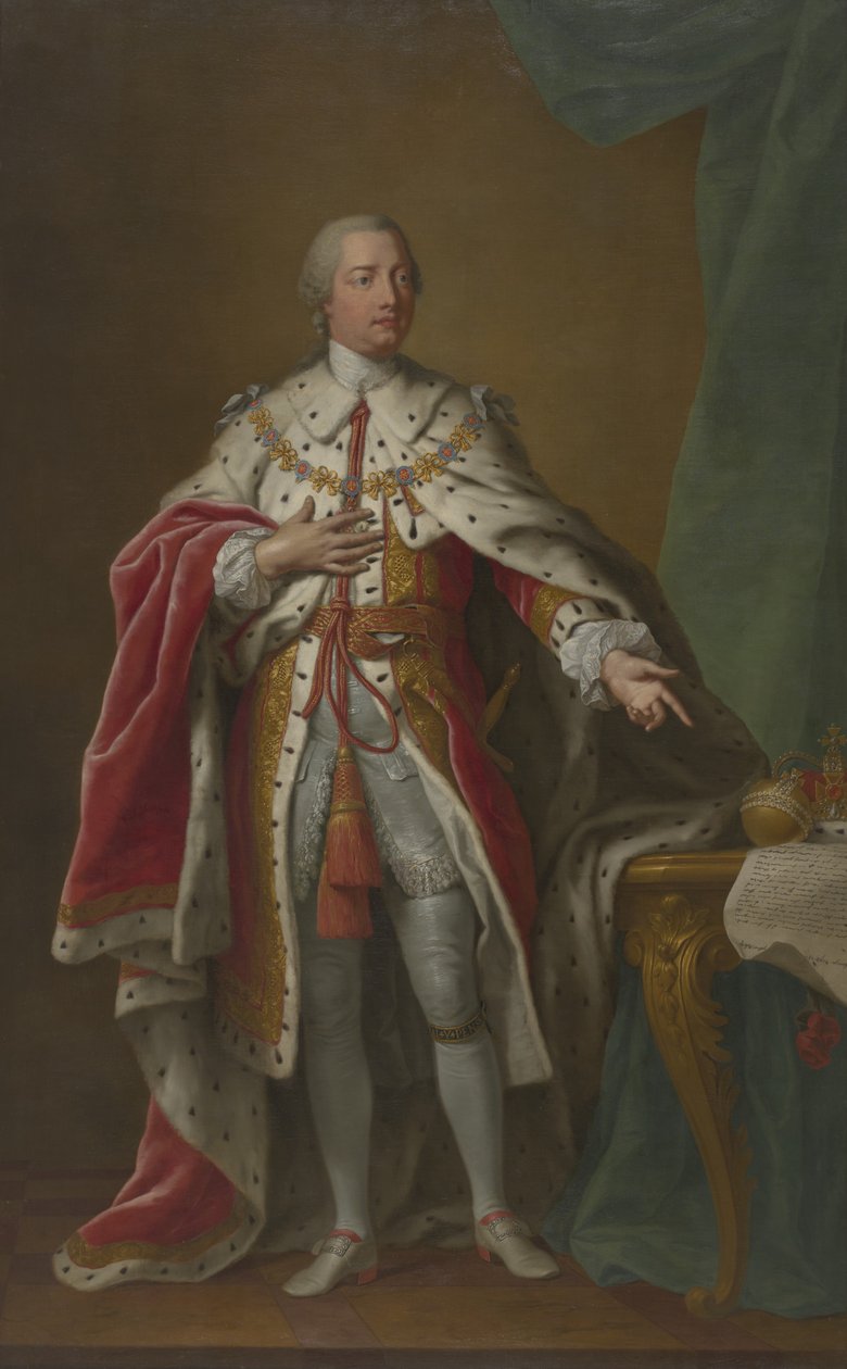 George III (1738-1820) af John Hoppner