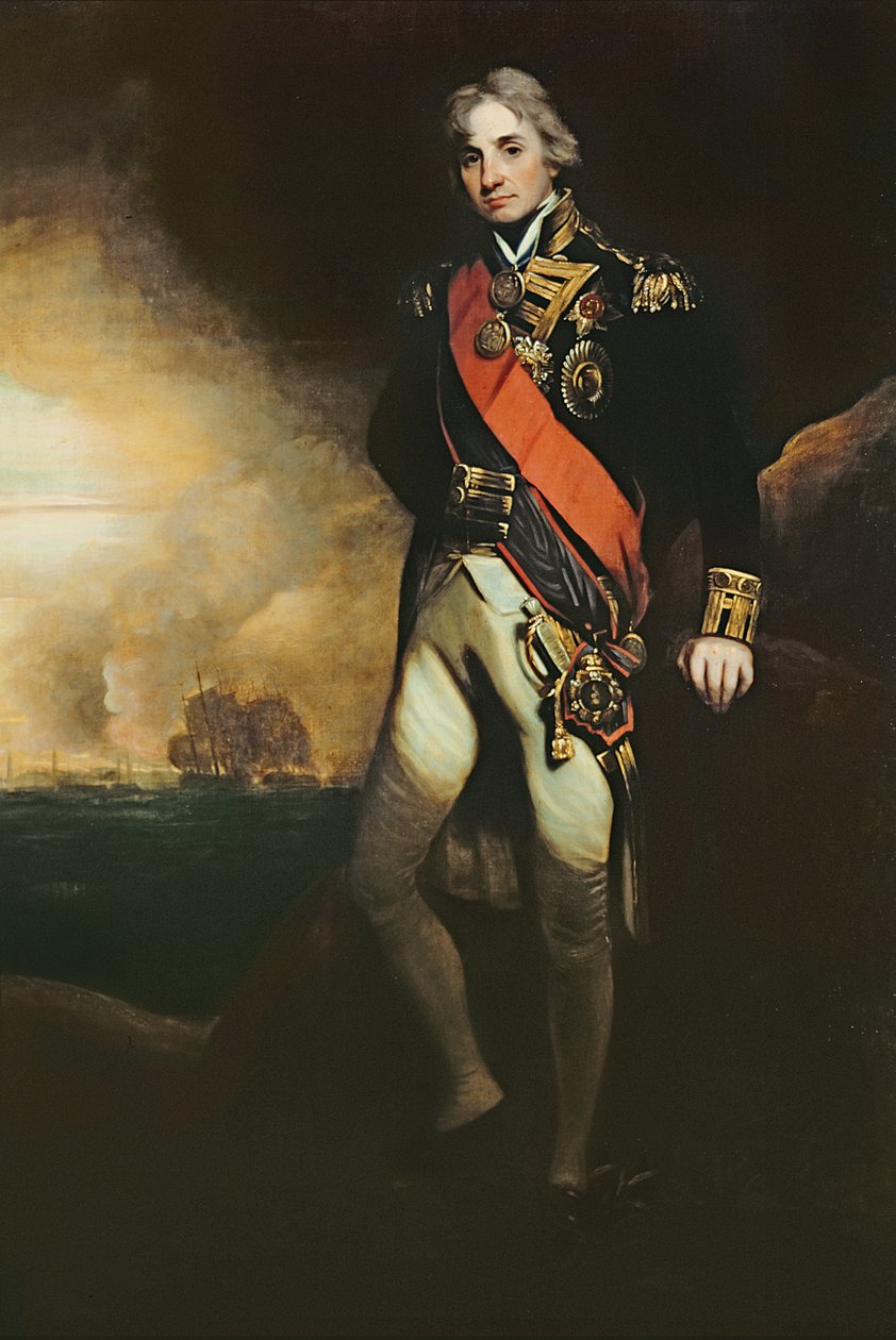 Horatio, Viscount Nelson af John Hoppner
