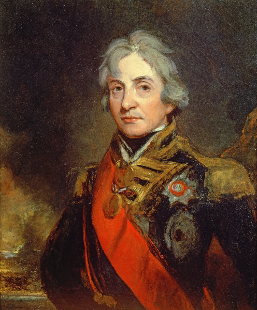 Lord Nelson af John Hoppner
