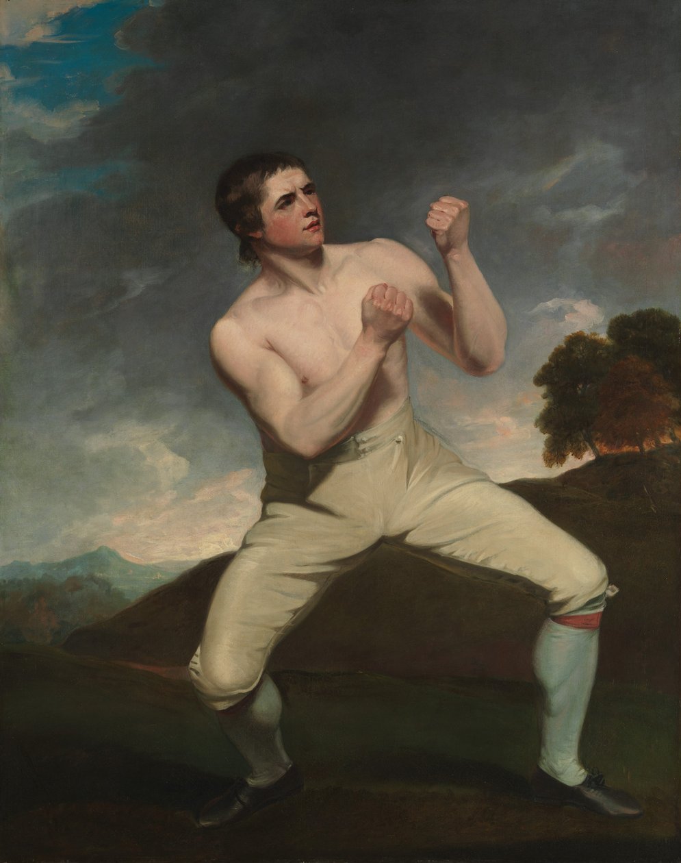 Richard Humphreys, bokseren. af John Hoppner