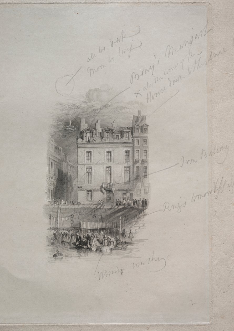 Napoleons Indkvartering, Quai Conti af John Horsburgh
