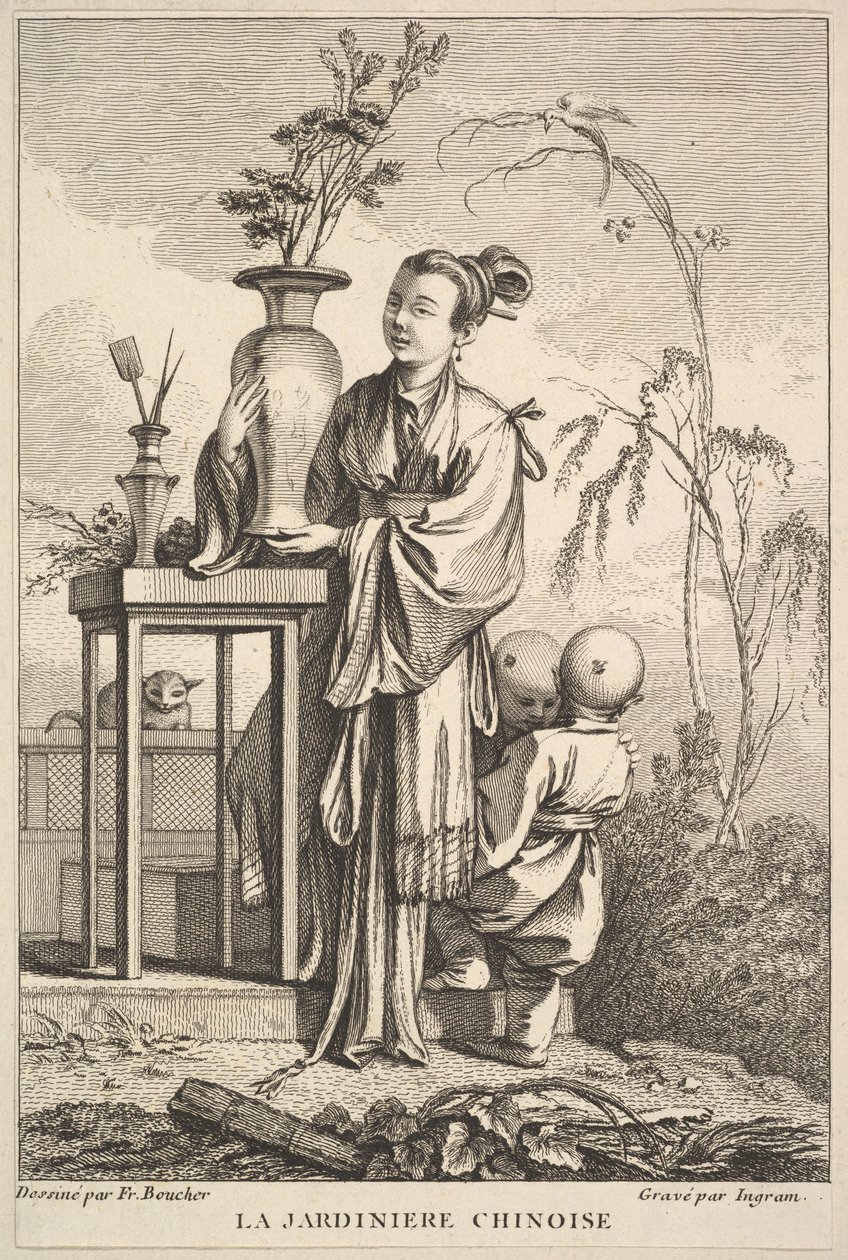 Den kinesiske gartner, 1741-63. af John Ingram