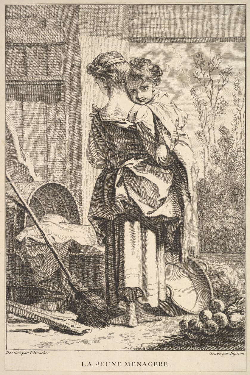 Den unge Husmand, 1741-63. af John Ingram
