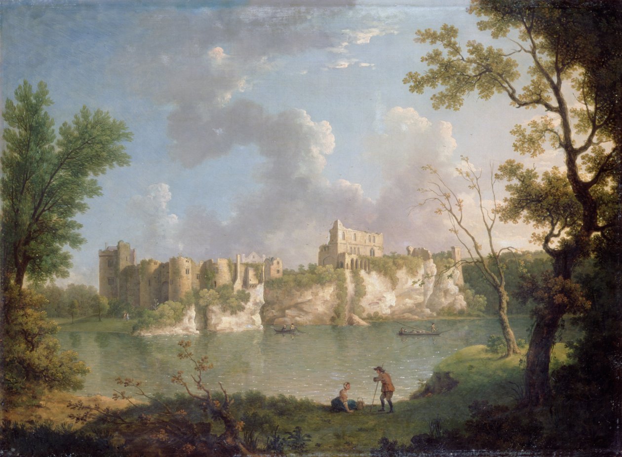 Chepstow Castle (olie på lærred) af John Inigo Richards