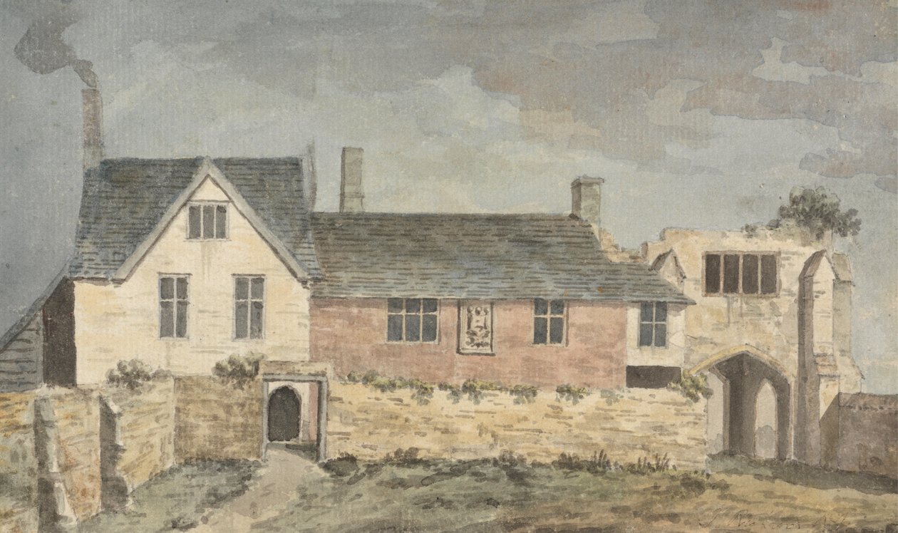 Inde i Castle Gate, Taunton, Somerset af John Inigo Richards