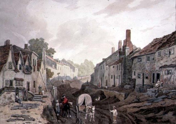 Gadescene, Erith, Kent af John James Chalon