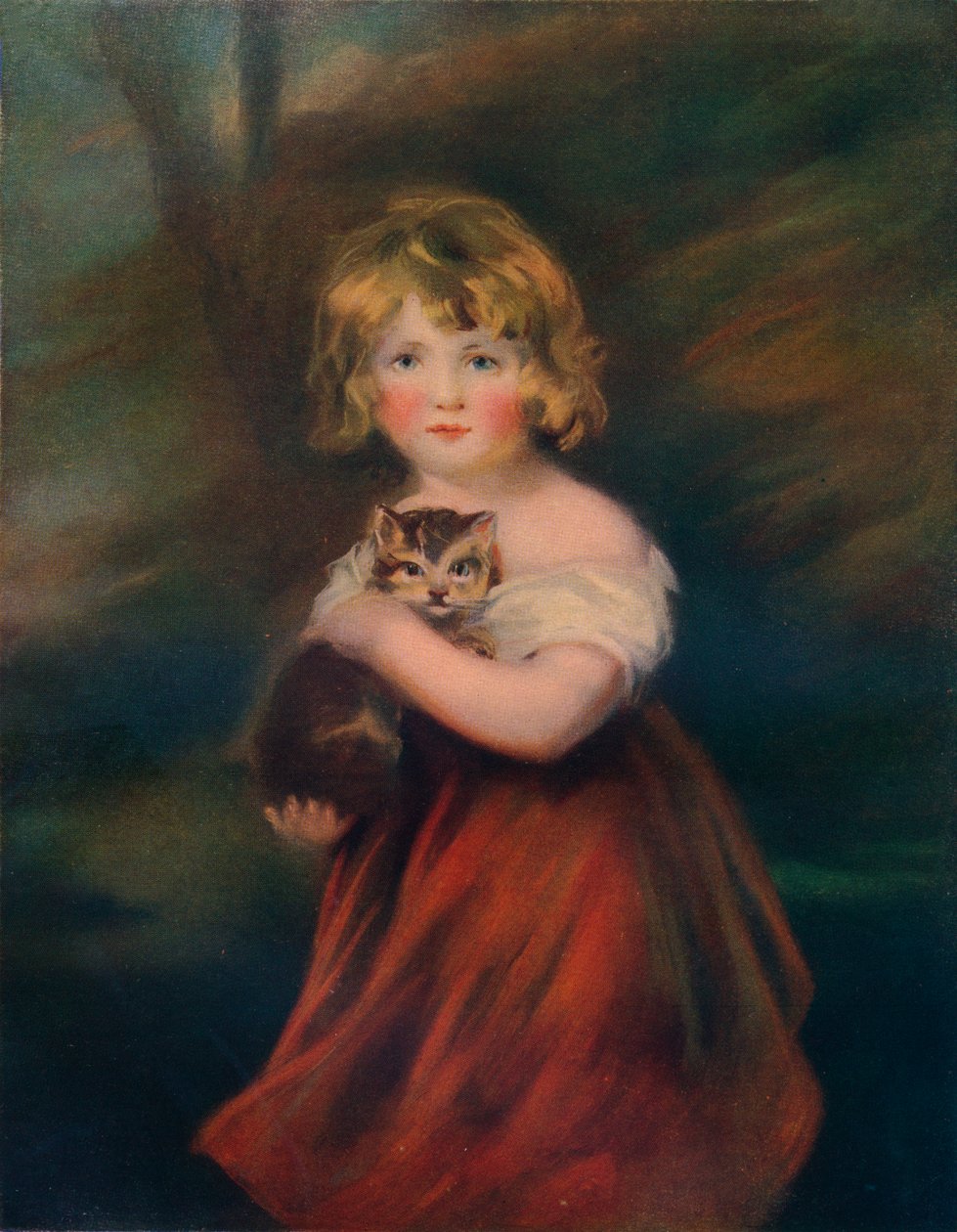 Elizabeth Jane Hinchcliffe, 1805, 1920. af John James Masquerier