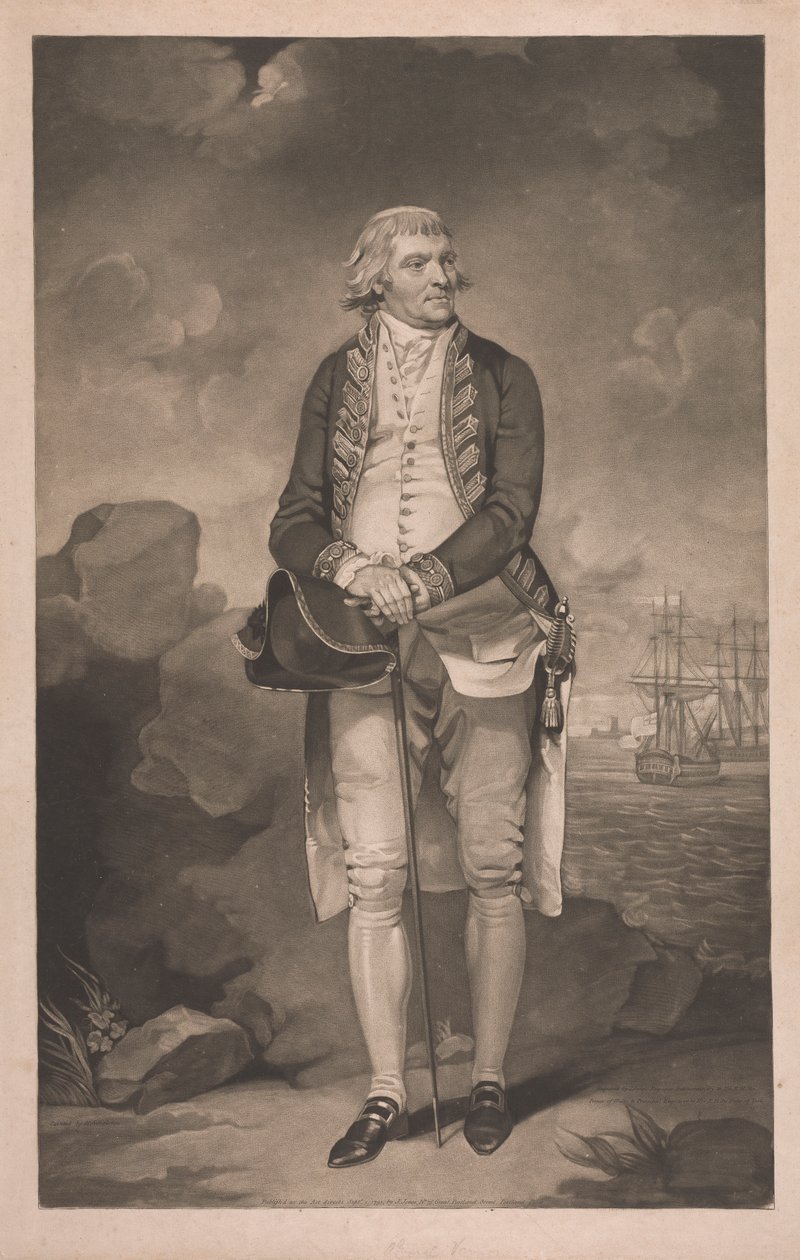 Admiral Edward Vernon af John Jones