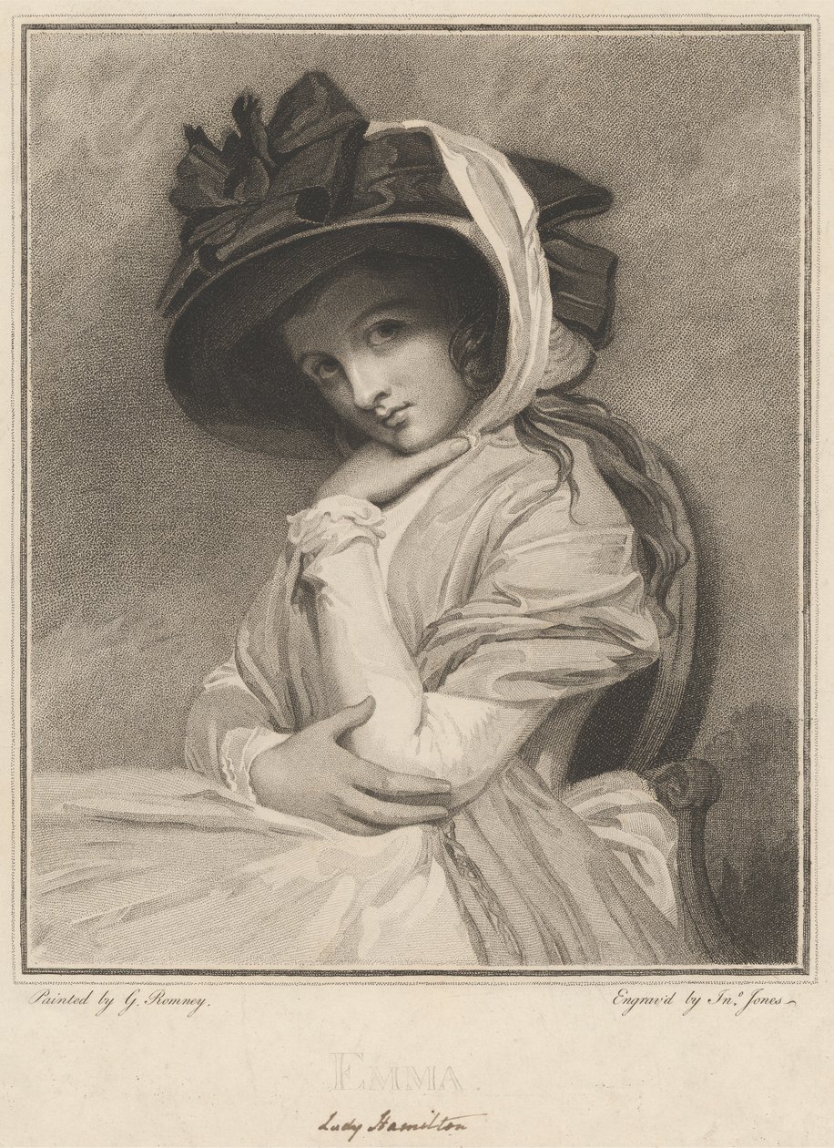 Emma, Lady Hamilton af John Jones