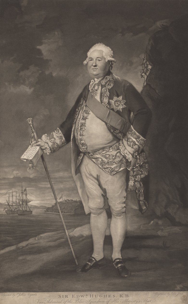 Sir Edward Hughes af John Jones