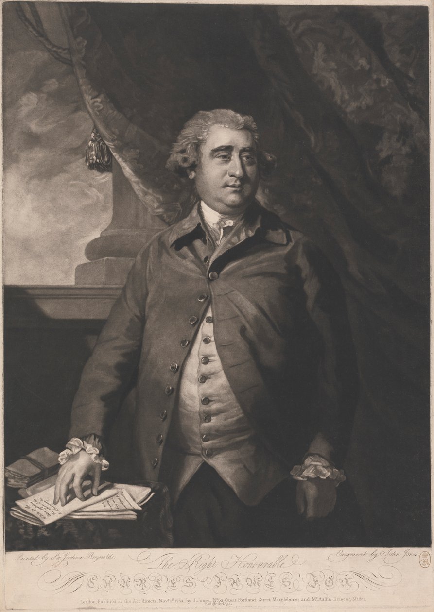 Den rigtige ærede Charles James Fox af John Jones