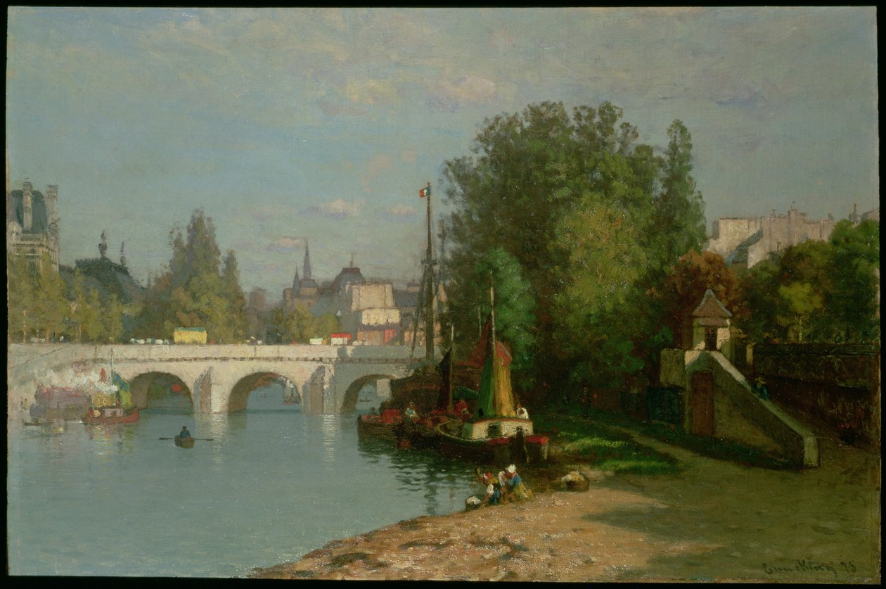 Karruselbro, 1895 af John Joseph Enneking