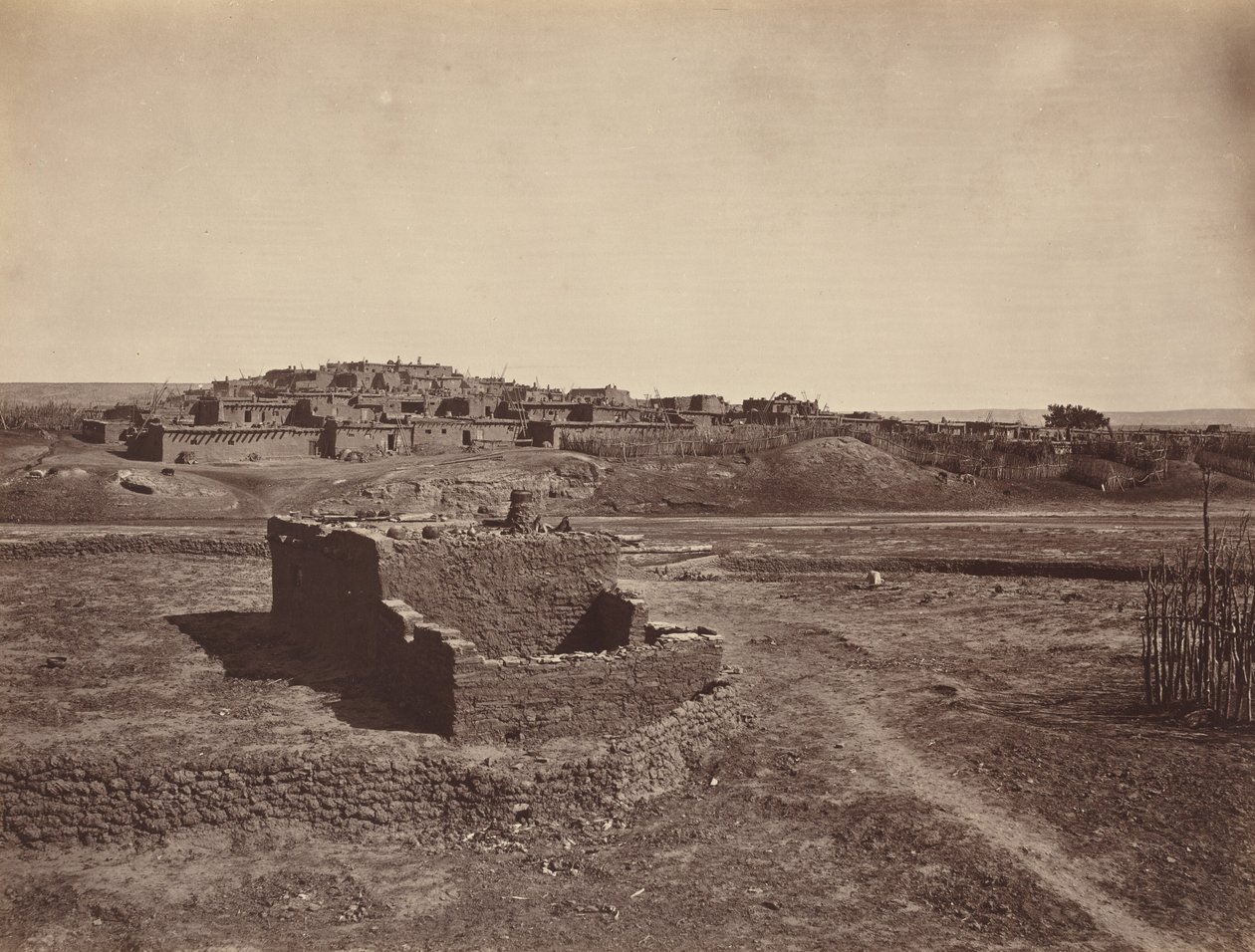 Zuni Pueblo af John K. Hillers