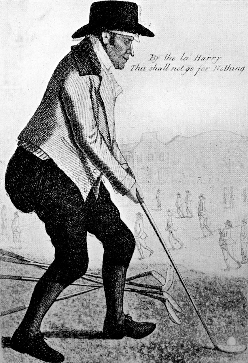 Cock of the Green, 1700-tallet. af John Kay